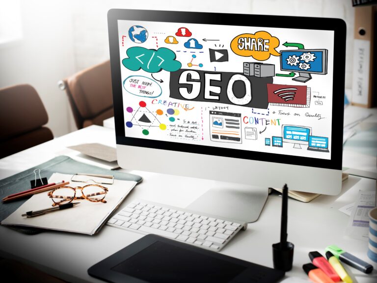 SEO Internet abstract design