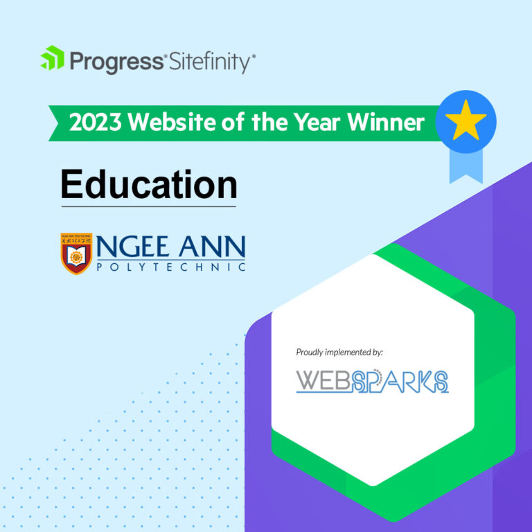 Progress website of the year 2023 banner