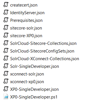 XP0 Configuration files