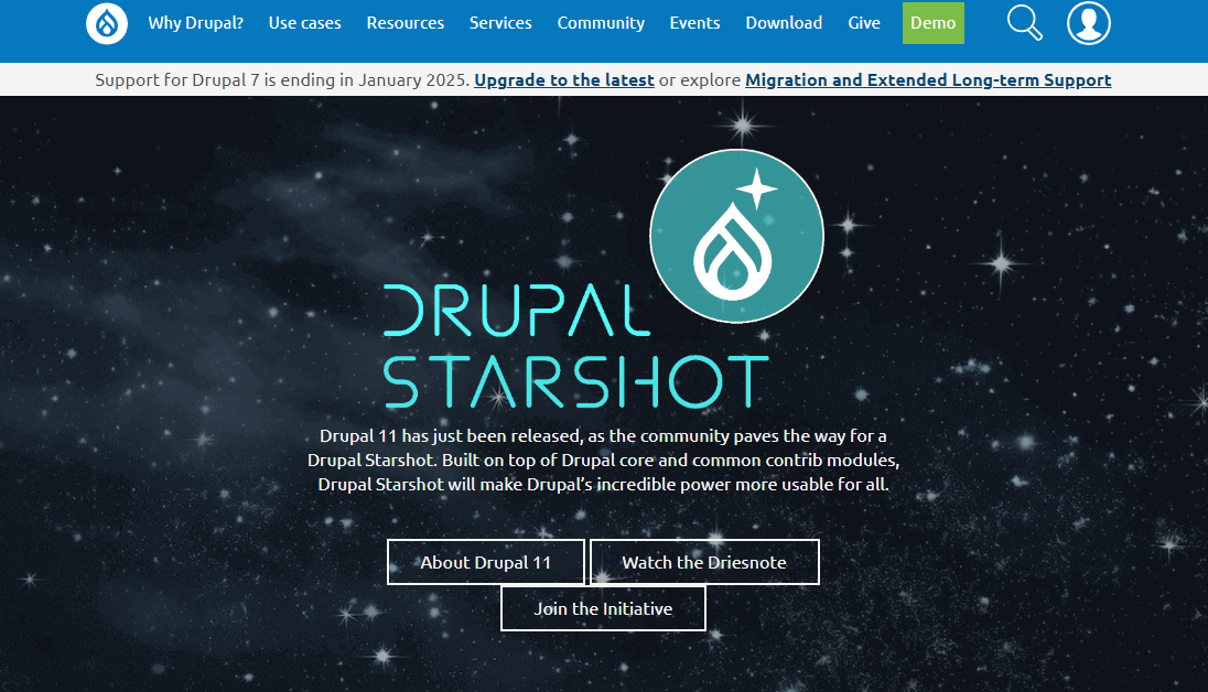 drupal screenshot