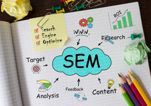 Search Engine Marketing (SEM) concept