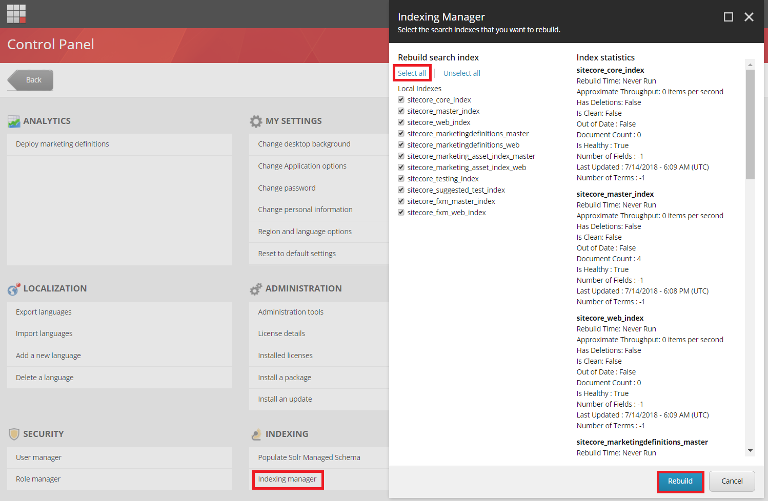 indexing manager_sitecore