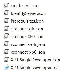 XPO configuration files